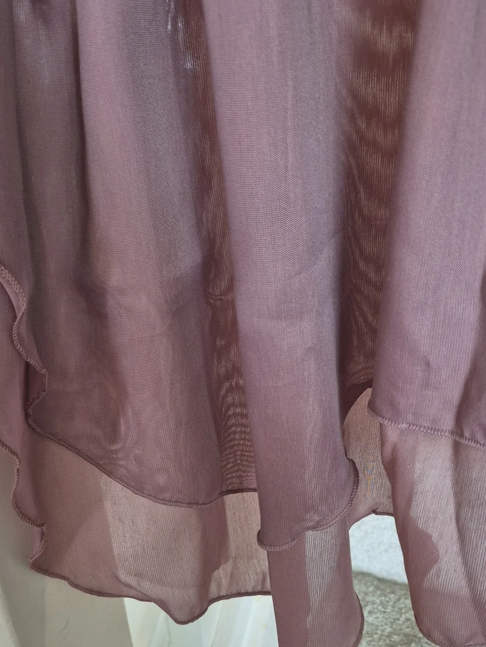 Decorative Scalloped Lavender Window Valance 78x17
